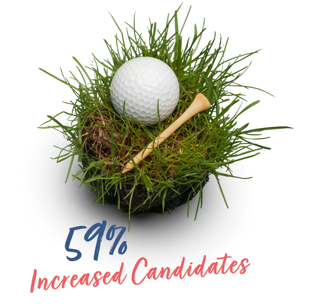 59 Percent Increased Candidates